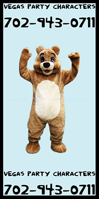 Bear Mascot Character Costume