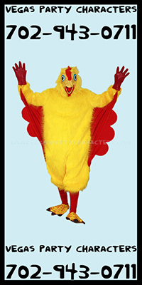 Chicken Mascot Character Costume