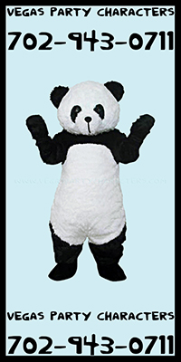 Panda Mascot Character Costume